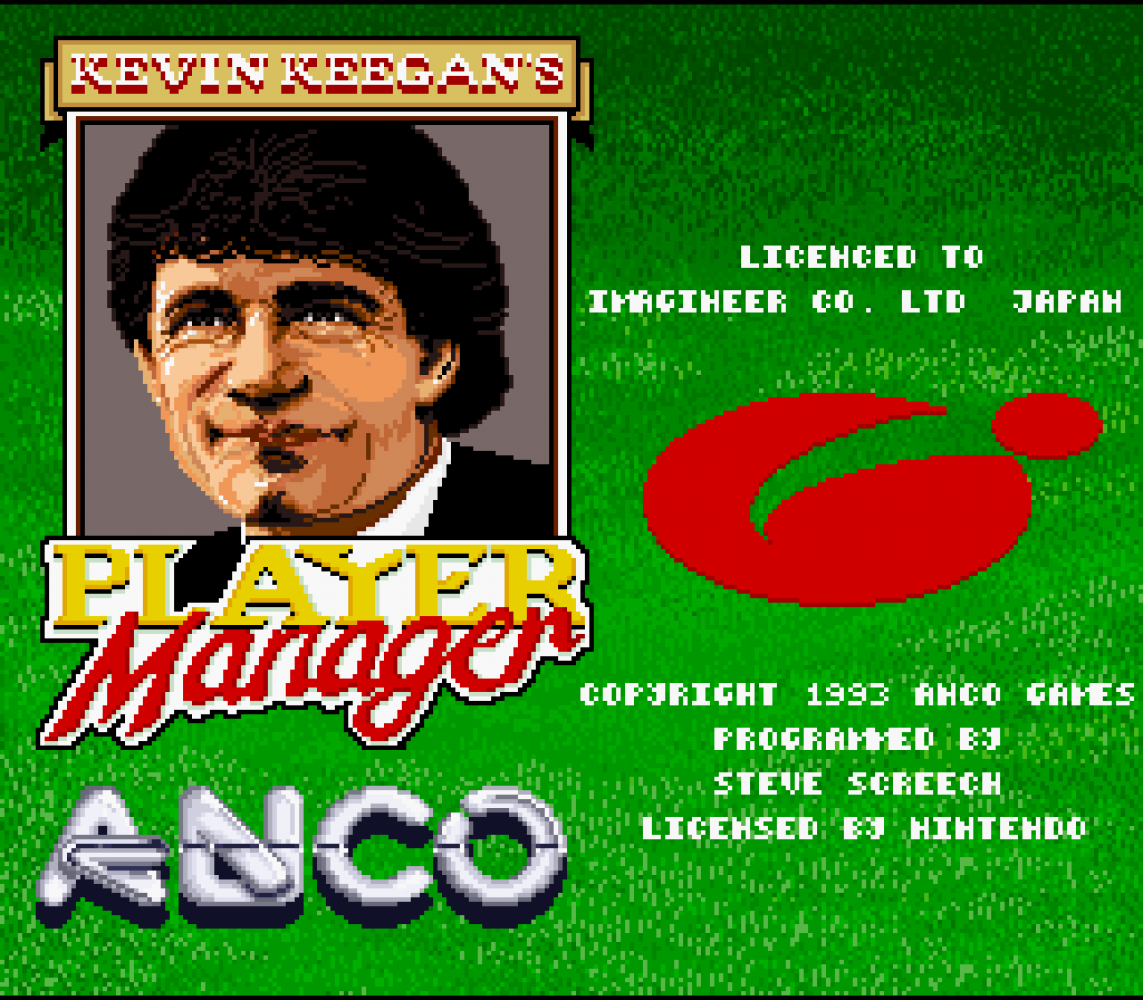 Kevin Keegan's Player Manager